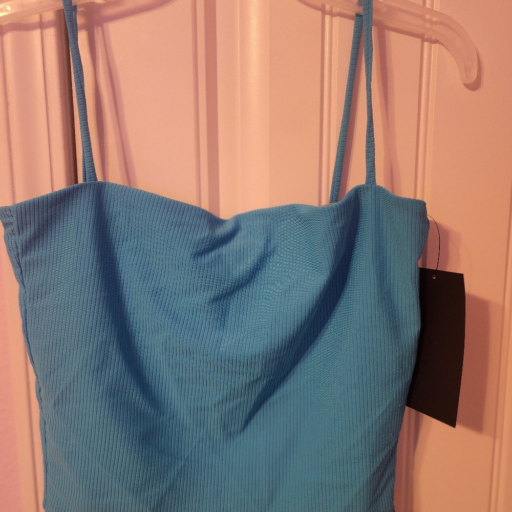 5 The Label Ribbed Top AL